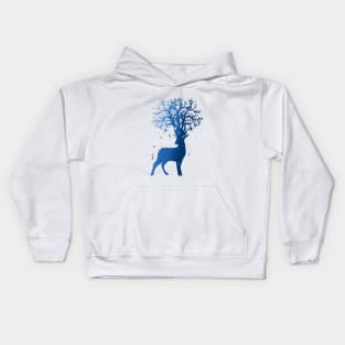 Blue Deer Kids Hoodie